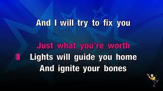 Fix You - Coldplay (KARAOKE)