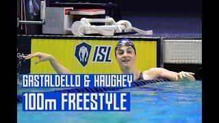 Gastaldello & Haughey TIE in 100m Freestyle | ISL | FULL RACE | Washington DC