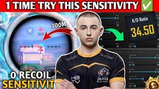 MM ICY 3.6 PUBG NO RECOIL/ZERO RECOIL SENSITIVITY CODE | NEW BGMI BEST SENSITIVITY SETTINGS