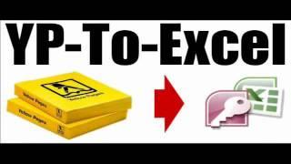 Yellow Pages to Excel - Free extraction tool at www.yp-to-excel.inc.gs