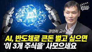 AI, 반도체로 큰돈 벌고 싶으면 '이 3개 주식을' 사 모으세요 (권영화 교수)