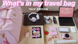What’s In My Travel Tech Bag- My Travel ESSENTIALS!