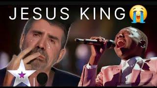Golden Buzzer:Simon Cowell cries After a powerful Worship Song from an African Boy.