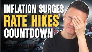 Surging inflation triggers another rate hiking cycle  Australian housing market slows APS045