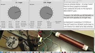 QRQq CW Keying of an Elecraft K3S at 131 wpm using a Homebrew REMOTE RIG OPERATIONS over IP setup