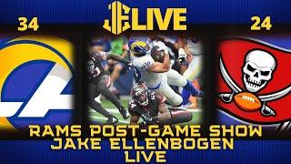 JE LIVE: Rams DOMINATE Buccaneers 34-24