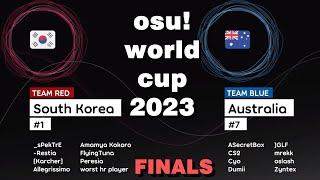 osu! World Cup 2023 Finals: Australia vs South Korea