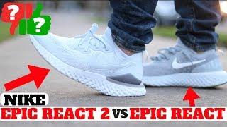 NOT Worth Buying? Nike EPIC REACT FLYKNIT 2 vs Epic React REVIEW