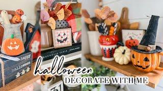 HALLOWEEN DECORATE WITH ME // KITCHEN AND COFFEE BAR // CHARLOTTE GROVE FARMHOUSE