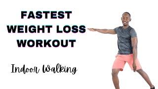 INDOOR WALKING WORKOUT | Fastest Weight Loss Workout for Beginners