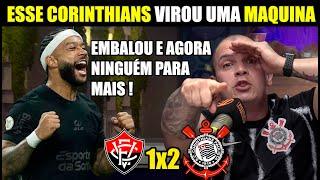 CORINTHIANS VENCE MAIS UMA E VAI BUSCAR A LIBERTADORES ! VITORIA 1X2 CORINTHIANS