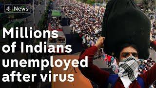 Coronavirus lockdown leaves millions of Indian workers unemployed