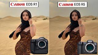 Canon Eos R1 VS Canon Eos R5 Camera test Comparison