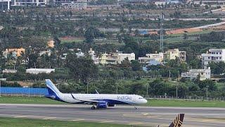 Take off from IGI Delhi airport