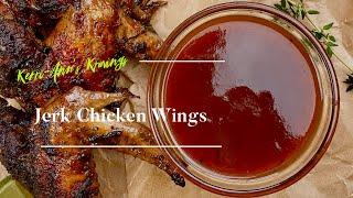 JERK CHICKEN WINGS|OVEN JERK