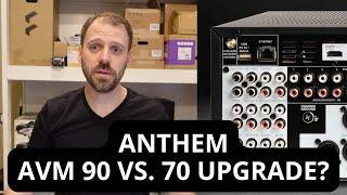 Upgrade the Anthem AVM 70 to the AVM 90 Already? | Can I? Should I? | HOME THEATER SETUP VLOG