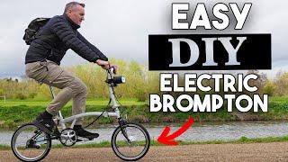 HOW TO CONVERT A BROMPTON TO ELECTRIC POWER!!!