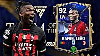 BEST PLAYER IN FC MOBILE??!! 92 RATED FAFAEL LEAO GAMEPLAY REVIEW