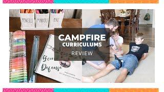 CAMPFIRE CURRICULUMS REVIEW // HOMESCHOOL CURRICULUM UNIT STUDY (home defense unit)