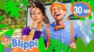 Blippi and Meekah's Scavenger Hunt Game | Blippi | Celebrating Diversity