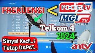 RODJA TV FREQUENCY - MGI TV ON TELKOM 4 2024