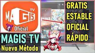 Instala Magis TV Gratis Fácil Oficial y Rápido en tu Smart TV / Nuevo Método