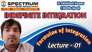 #IndefiniteIntegral# Lecture  01  # IIT JEE ## Class 12th # Er Mithilesh Kumar