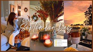 COZYSEPTEMBER DAY: fall candles, pumpkin coffee syrup, haul, cozy soup #fall2024 #septembervlog