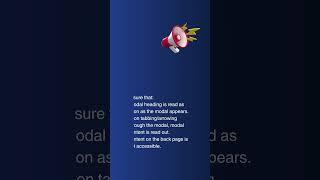 2 tips to make "Modal" web accessible  #aria #wcag #modal #webdeveloper #accessibility #uiux