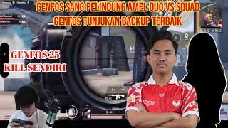 GENFOS TUNJUKKAN CARA BACK UP TERBAIK! GENFOS 25 KILL MAIN SAMA AMEL