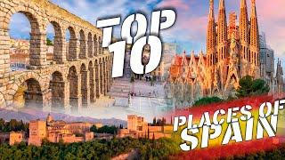 Top 10 Places to Visit in Spain in 2024 4k 50p