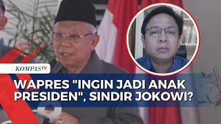 Pengamat Politik, Burhanuddin Ungkap Makna di Balik Pernyataan Maruf Amin Ingin Jadi Anak Presiden