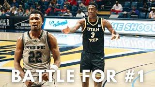 #1 AJ Dybantsa & #2 Darryn Peterson GO AT IT in a THRILLER! | Utah Prep vs Prolific Prep