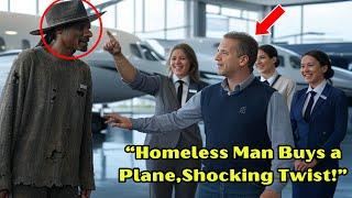 Homeless Snoop Dogg Stuns Airport Salesman by Buying a Jet—He Instantly Regrets Laughing!