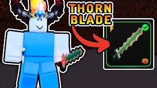 SHOWCASING The THORN BLADE In Roblox FLAG WARS!