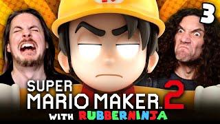 Epic troll gamer trolls the Game Grumps real good! | Mario Maker with RubberNinja [3]