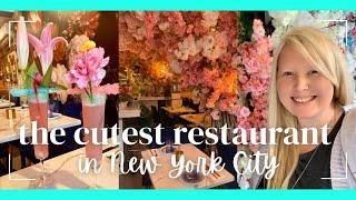 The prettiest restaurant in NYC - Sveta!