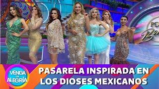 Pasarela inspirada en los dioses mexicanos  | Programa 4 de marzo 2025 PARTE 1 |Venga la Alegría