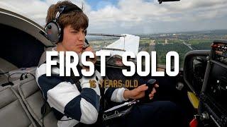 My First Solo Flight At 16 Years Old