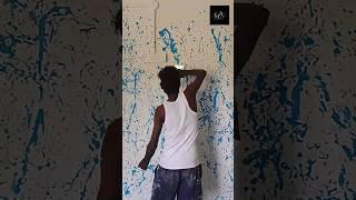 Easy Interior Texture Design with Asian Wallcare Putty #painting #shorts #new #design