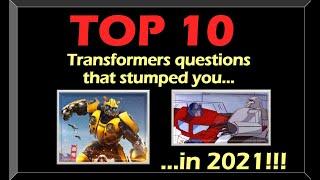 The Ultimate Transformers Quiz!  [Top 10 ]  #Transformers #Bumblebee #ReturnofOptimusPrime