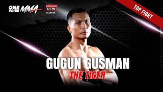 AMUKAN THE TIGER  GUGUN GUSMAN || ONE PRIDE MMA KING SIZE NEW