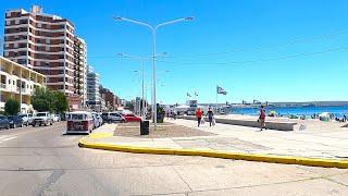 【4K】"LA CIUDAD DE LAS BALLENAS" Paseo por la costa de PUERTO MADRYN #driving sin cortes - Patagonia