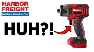 BEST impact driver for the money in 2024? Harbor Freight Bauer Brushless! 