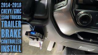 2014-2018 Chevy/GMC 1500 Silverado/Sierra Trailer Brake Controller Install