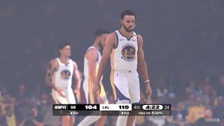 NBA 2K25 Gameday Mode | WARRIORS vs LAKERS 4TH QTR Simulation