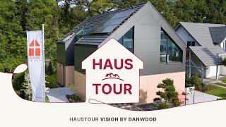 Haustour | Stilvolles Designhaus | Musterhaus Vision by Danwood 207 | Bad Vilbel