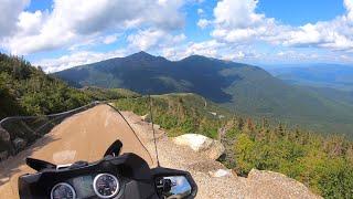 Motorcycle Ride up Mt. Washington in NH