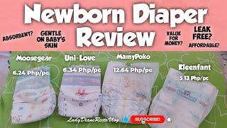 Newborn Diaper Review | Kleenfant | Uni-Love | Moosegear | MamyPoko | Best Newborn Diaper