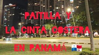 Paitilla y la cinta costera de noche, en  ciudad de Panamá ‼️